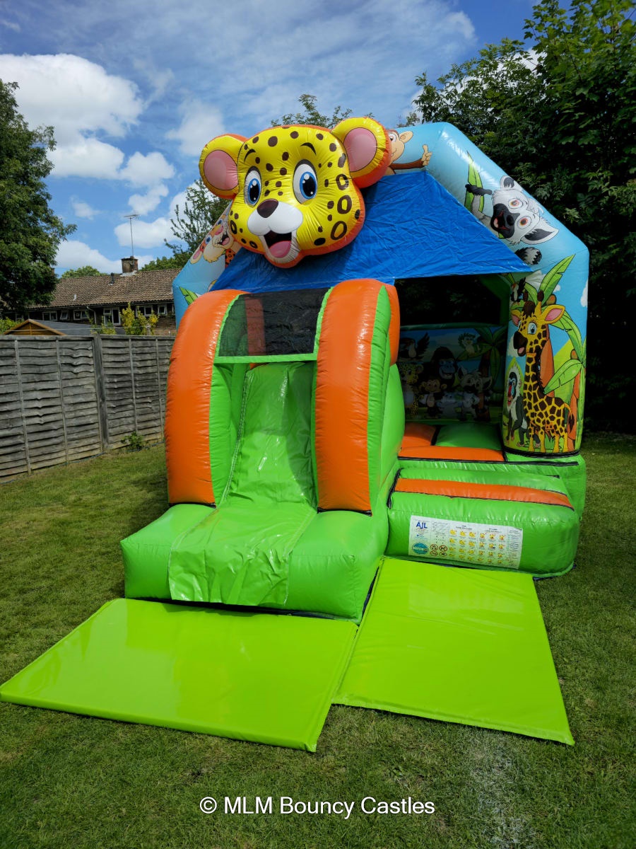 Bouncy Castle with Slide Hire Crawley | MLM Bouncy Castles