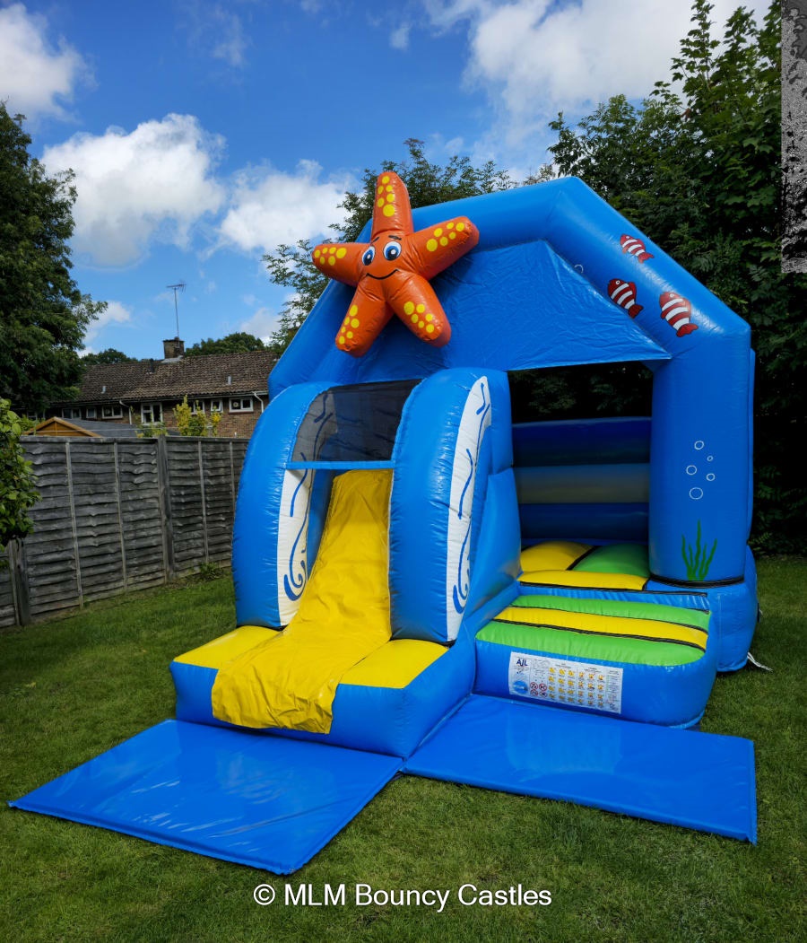 Bouncy Castle with Slide Hire Crawley | MLM Bouncy Castles